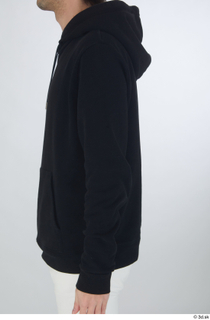 Chadwick arm black hoodie casual dressed sleeve upper body 0003.jpg